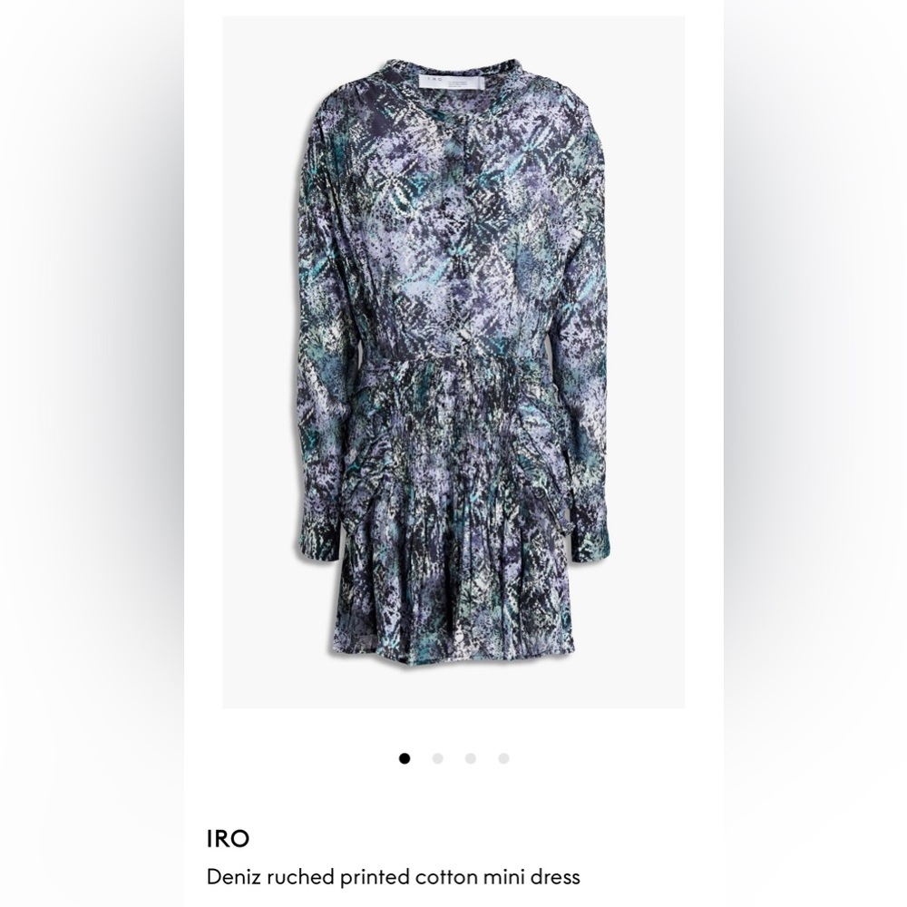 IRO Cotton Mini Dress